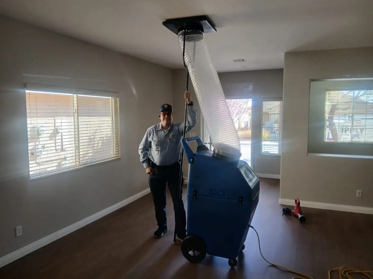 Professional Dryer Vent Cleaning work inside a Independent Hill home